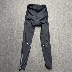 Trayl Padded Seat Cycling Tights Pants Womens XS Black Exercise